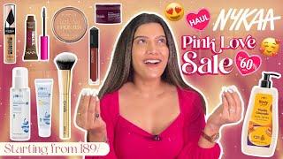 NYKAA PINK LOVE Sale | Upto 70% Off On Makeup & skincare | Super Style Tips