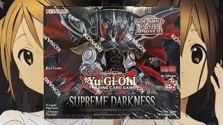 Opening My Supreme Darkness Yugioh Booster Box TCG