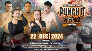 Muay Thai Punch it Soi Fight Thailand - Koh Samui live fight #31