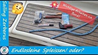 Spleißen leicht gemacht ?auf der Zerberus Spleißen! #segeln #sailing #saillife #segelvideos