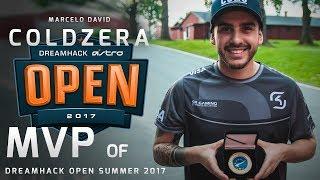 coldzera - HLTV MVP by ZOWIE of DreamHack Open Summer 2017