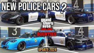 GTA 5 Online Bottom Dollar Bounties DLC - POTENTIAL POLICE CARS!