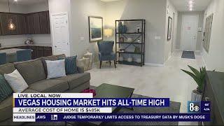 Las Vegas home prices hit all-time high