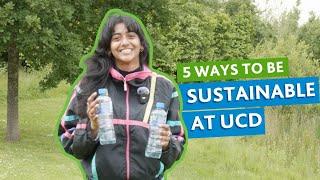 5 Ways to be Sustainable at UCD | UCD Global