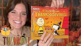 A Charlie Brown Thanksgiving | Kids Read Aloud | Thanksgiving Edition | Read Along