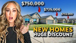 I Found MASSIVE New Construction Homes Under $1 Million in TEXAS