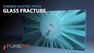 FumeFX Glass Fracture Tutorial for 3ds max - Standard, Tempered and Bulletproof Glass