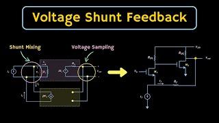 Voltage Shunt Feedback Amplifier Explained | Feedback Amplifier