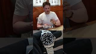 He came in for a Submariner, but left with a GMT