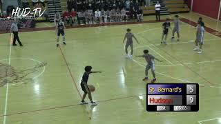 Hudson vs St. Bernard's | Boys Varsity Basketball 12-13-22