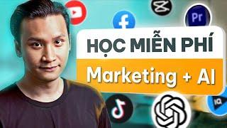 Full lộ trình học Marketing Online (tận dụng AI) để bán hàng năm 2024