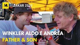 Dakar 2022. Winkler Aldo e Andrea. Father & Son