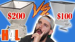 3 ROLLER VS 2 ROLLER GRAIN MILL | Homebrew