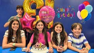 Heidi's 13th Birthday Party: Cake Fun Games and Challenges!