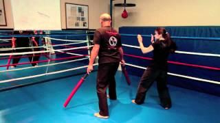 Master Steve Sexton shows Hapkido moves and angles