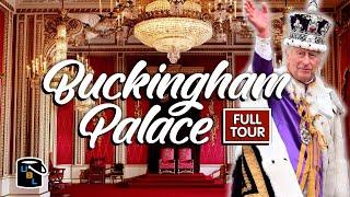  Buckingham Palace - The FULL Tour of Queen Elizabeth II's Royal Residence - London Guide 