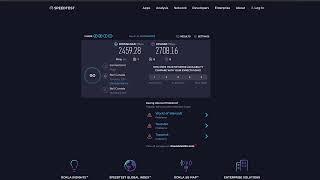 Bell Gigabit Fibe 3.0 Internet Speed Test With Giga Hub Modem