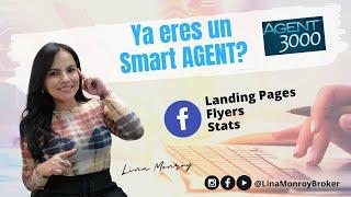 Marketing para Real Estate con Agent 3000 - Landing Pages - Flyers - Lina Monroy Broker