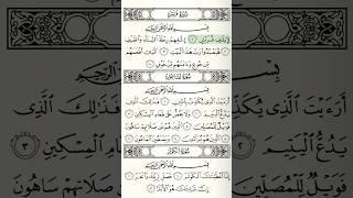 سورة قريش بصوت سعد الغامدي بالتكرار | احفظ في أقل من دقيقة بطريقة سهلة.