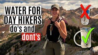 All About Water for DAY HIKING - What I Pack, Why, and More *super important* (hiking essentials)