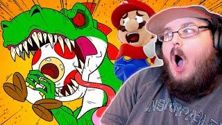 A DARK MARIO STORY!!! YOSHZILLA! Mario Bros (Animation By Mashed) REACTION!!!