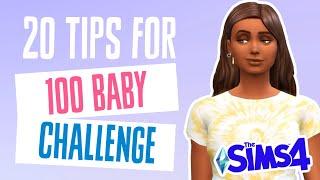 20 Tips to Play The 100 Baby Challenge *seriously these make it so much easier*