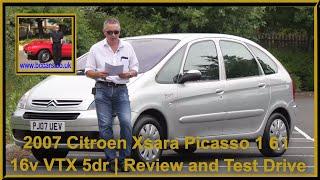 2007 Citroen Xsara Picasso 1 6 i 16v VTX 5dr | Review and Test Drive