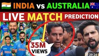 INDIA VS AUSTRALIA LIVE SEMIFINAL CHAMPIONS TROPHY 2025 | AUSTRALIA 264/10 | PAKISTANI REACTION