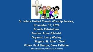 St. John's United Church - Kemptville, Ontario Live Stream