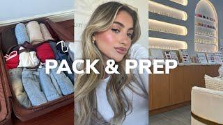 PACK & PREP FOR A WEEKEND IN NYC  nails, hair, picking outfits