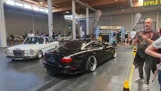 Bmw e30 S-Tuning Breitbau Widebody, Insane Jaguar, Mercedes Benz Oldtimer-Tuning World Bodensee 2022