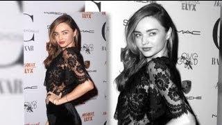 Miranda Kerr Goes Braless In Lace Dress - Splash News | Splash News TV | Splash News TV