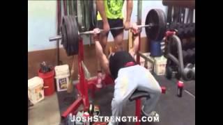 David Isenberg, 181 BW, 455 Raw Bench Press