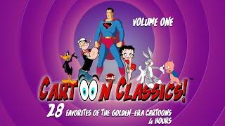 Cartoon Classics | 28 Favorites of The Golden Era Cartoons | Volume 1