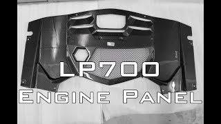 Lamborghini Aventador LP700 Engine Room Panel Carbon Fiber by DMC