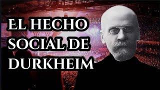 Durkheim, el Hecho social Explicado con Ejemplos