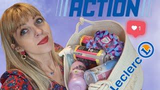 Retour produits ACTION, LECLERC •