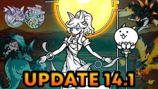 NEW UBERFEST EXCLUSIVE TENNYO + BORA 4th FORM and more - 14.1 REVIEW | The Battle Cats