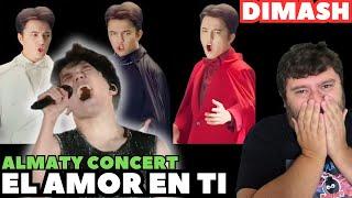 El Amor En Ti - Dimash | Almaty Concert REACTION