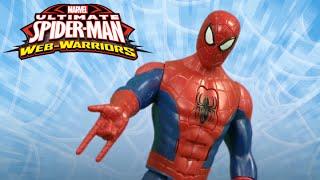 Marvel Ultimate Spider-Man Web-Warriors Titan Hero Tech Spider-Man from Hasbro