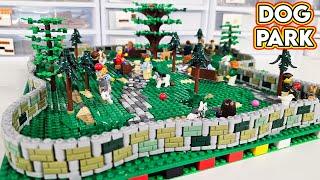 Building a Detailed LEGO Dog Park!