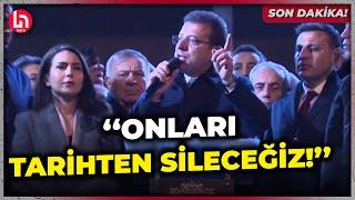 SON DAKİKA! Ekrem İmamoğlu Beşiktaş'tan esti gürledi: Onları tarihten sileceğiz!