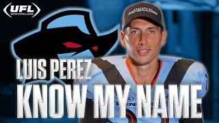 Arlington Renegades' QB Luis Perez's WILD journey to the UFL | Know My Name
