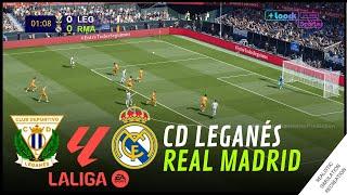 LEGANÉS vs REAL MADRID LaLiga 24/25 - Full Match Simulation and Prediction