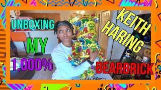 Unboxing 1000% Keith Haring Bearbrick #5 | Bearbrick 1000% Unboxing | Keith Hearing Bearbrick