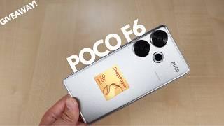 POCO F6 Unboxing & First Look  Giveaway - Snapdragon 8s Gen 3 At ₹29,999?! only