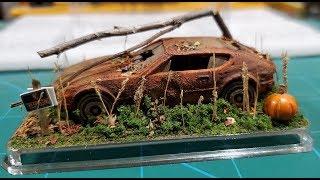 Custom Hot Wheels Volkswagen SP2 Halloween Edition