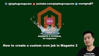 How to create a custom cron job in Magento 2