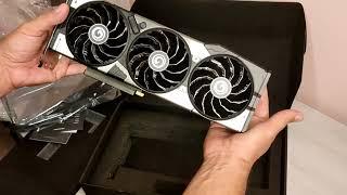 RTX 3070 TI !! Unboxing GALAX RTX 3070 TI GENERAL BLACK OC - Placa de vídeo do Aliexpress