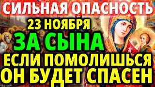 ОПАСНОСТЬ ДЛЯ СЫНА 23 НОЯБРЯ ПОМОЛИСЬ: будет спасен Защитная молитва за сына Богородице Грузинская